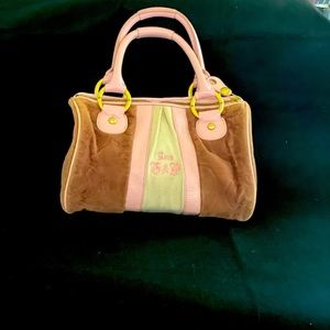 Juicy Couture Velour Handbag RARE